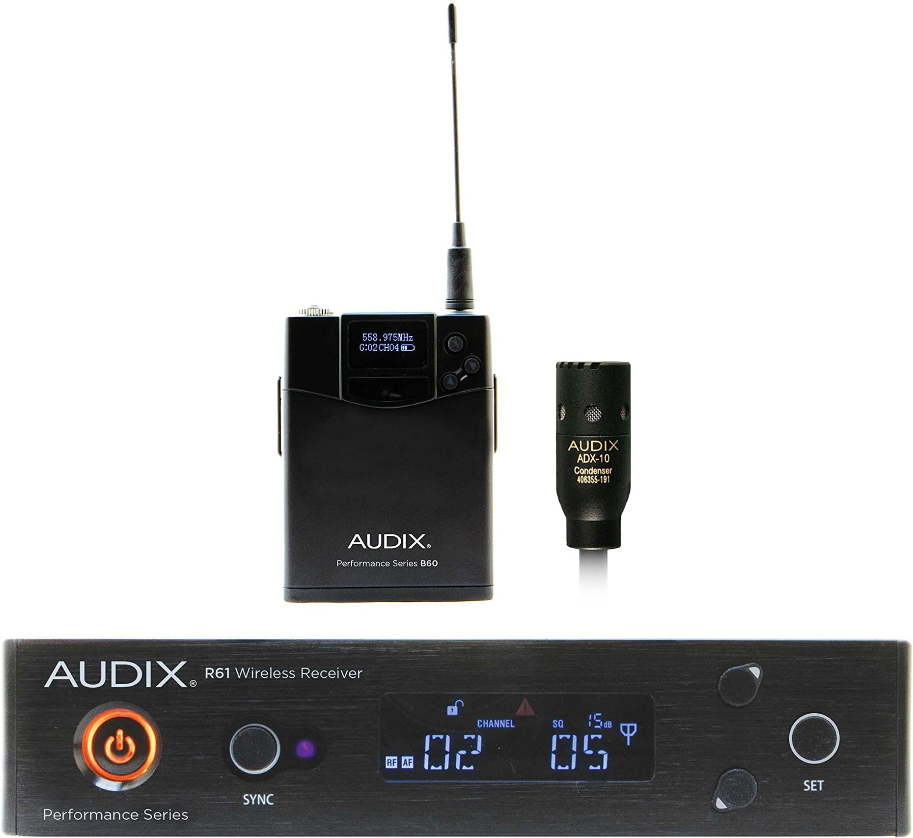 AUDIXAP61 L10 Wireless Lavalier System for Video Productions, Theatrical Productions, and Public Speaking