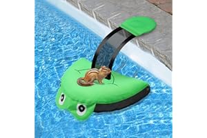 JESTOP Pool Animal Saving Escape Ramp, Frog Floating Ramp Rescues for Swimming Pool, Frog Saver Floating Ramp Rescues for Saving Frogs, Toads Animal Mice, Birds, Pool Maintenance Accessories