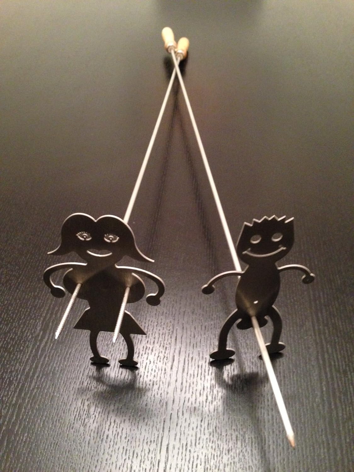 Hot Dog & Marshmallow Roasting Sticks, Stainless Steel