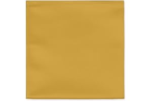 Jacob Alexander Men's Pocket Square Solid Color Handkerchief