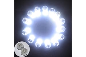 Neo LOONS® 100pcs/lot 100 X White Round Led Ball Lamp Balloon Light long standby time for Paper Lantern Balloon Light Party Wedding Decoration