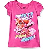 Paw Patrol Girls Paw Patrol Skye Short-Sleeved Puff Tee