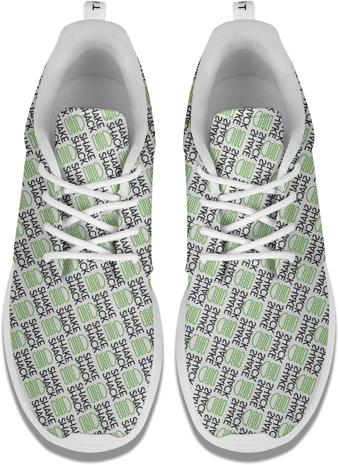 room shack shoes on Amazon Com Unicorns Farting Women S Men Flat Bottom Light Shake Shack Burger White Marble Sneakers Basketball Shoes Road Running