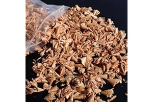 Eoho Spanish Cedar Wood Shavings for Cigar Humidor, Cigar Box, Cedar Wood Chips for Cigar Alcoholization, Humidor Accessories for Cigar Storage (Sawdust, 1.75oz)