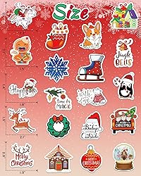 300 PCS Christmas Stickers for Kids, Christmas