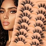 Faux Mink Lashes Fluffy Wispy 3D False Eyelashes