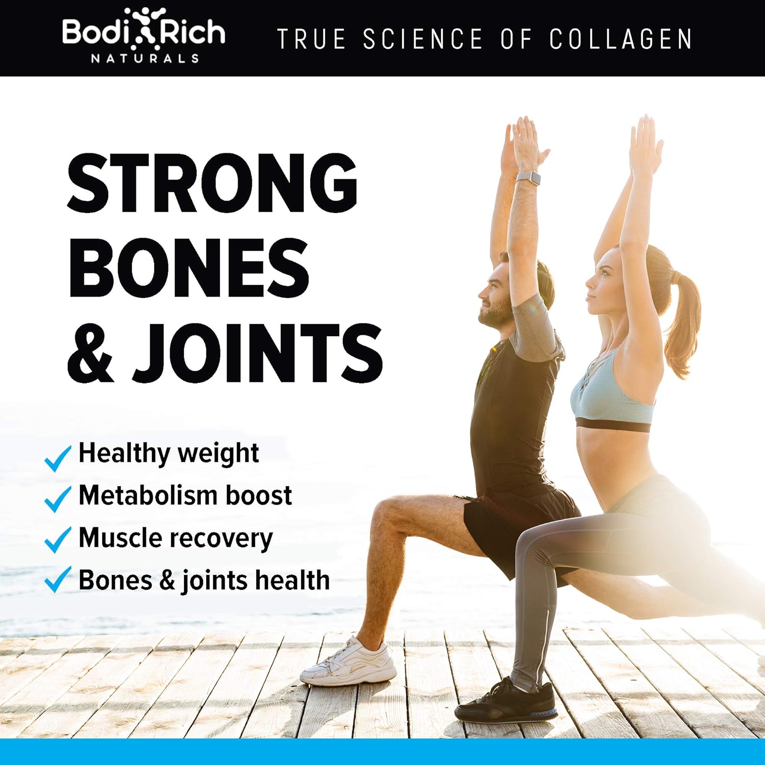 Collagen Powder - Enhanced Absorption Collagen Peptides Powder - Multi Collagen for Hair, Skin & Nails - Bovine Collagen Supplements - Hydrolyzed Collagen Powder for Bones, Muscles & Joints: Health & Personal Care