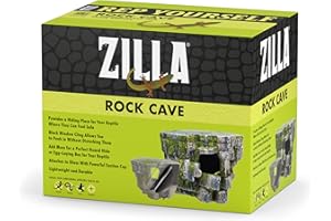 Zilla Vertical Décor for Reptiles, Rock Cave