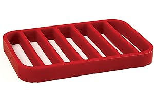 Norpro 299 Silicone Roasting Rack, Red