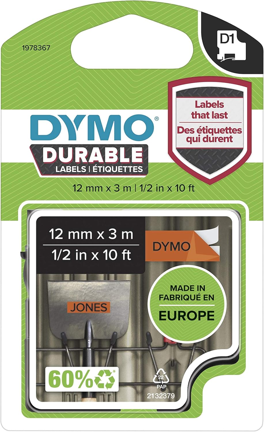 dymo d1 durable