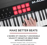 M-Audio Oxygen 61 (MKV) USB MIDI Keyboard Controller with NKS Bundle view 7
