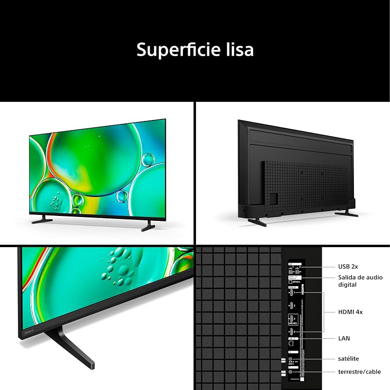 BRAVIA 2 II 75 Pulgadas TV 4K Smart TV (Google TV), Procesador X1, Escalado 4K, Dolby Atmos y DTS:X, Compatible con PS5, 75S20M2, Modelo 2026