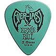 Ernie Ball Everlast Guitar Picks, Teal 2.0mm, 12-pack (P09196)