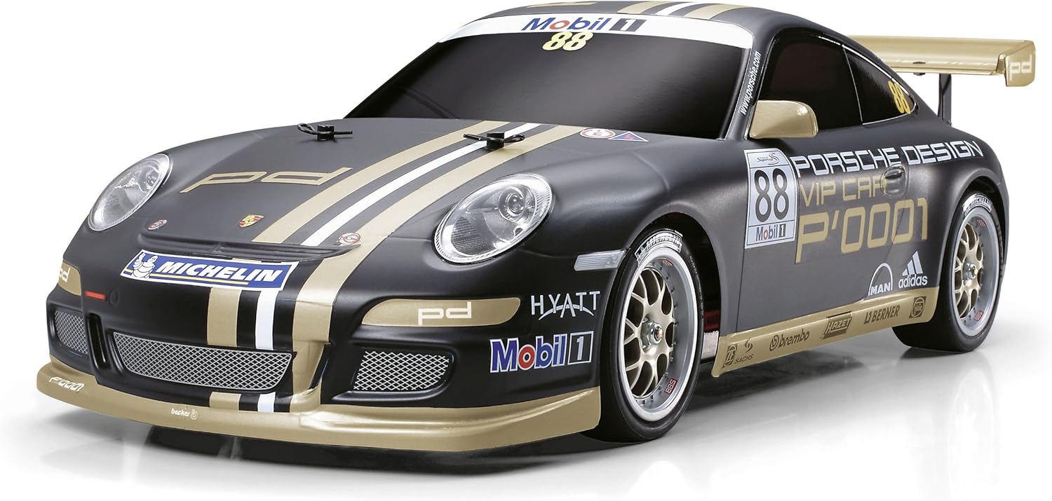 Amazon タミヤ Rcc ポルシェ 911 Gt3 カップカー タイプ997 Tt 01シャーシ Type E 1 10 電動 Rcカーシリーズ No 407 ラジコン ドローン 通販