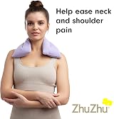 Zhu-Zhu Lavender Body Wrap Microwavable Wheat Bag Lilac Fleece view 7