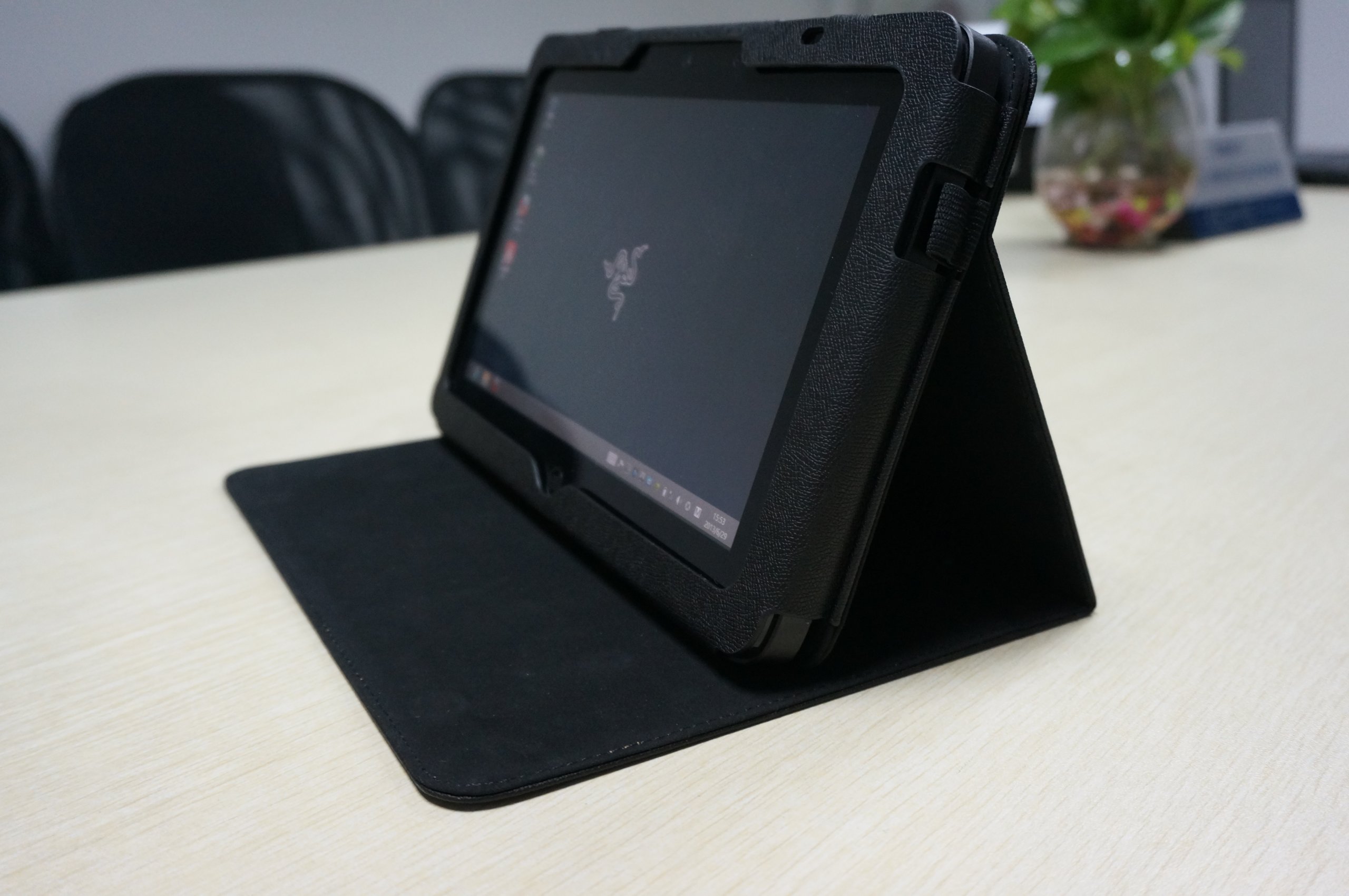 PU Leather Folio Case Cover for Razer Edge / Razer Edge Pro 10.1
