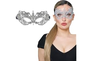 LUXURY MASK Lace Masquerade Mask for Women - Venetian Party, Prom, Mardi Gras, Halloween