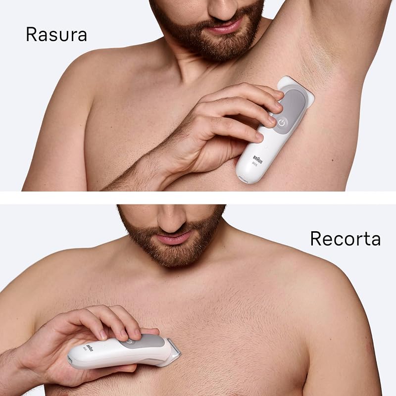 Recortadora Corporal Hombre Series 5, BG5555, Gris