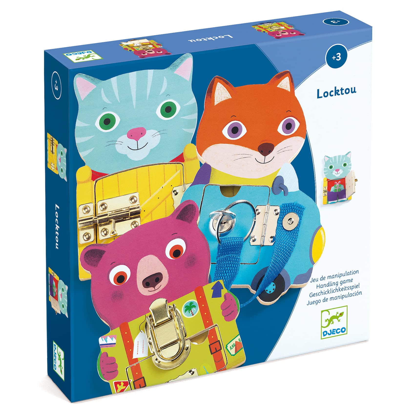 DJECO Locktou Learners (31664), Multi-Colour (1)