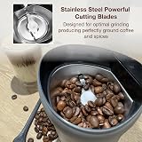 Andrew James Electric Coffee Grinder 150W Bean Nut Spices 70g Grey view 6