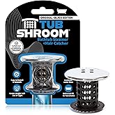 TubShroom Tub Drain Hair Catcher, Black Chrome – Protector and Catcher for Bathroom Drains, Fits 1.5” 1.75” Bathtub Shower Drains