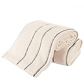 2-Piece Luxury Bathroom Towels Set - Made From 100% Zero Twist Cotton - Quick Dry, Soft, and Absorbent Bath Towels by Lavish Home (Beige)