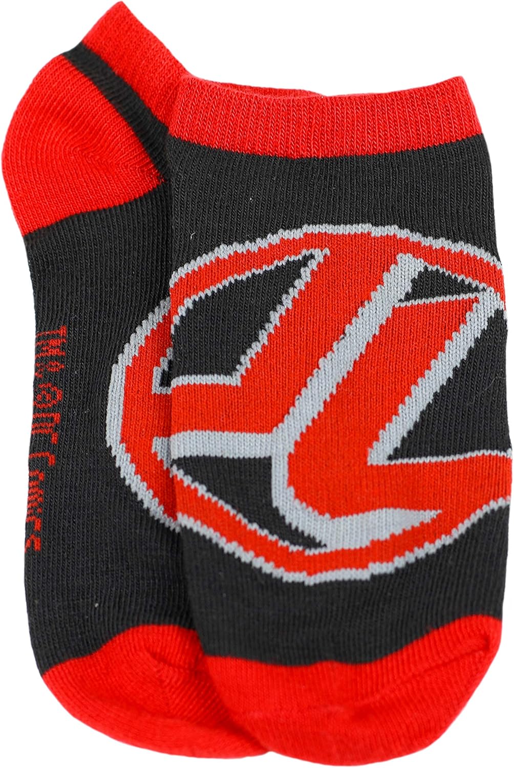 DC Comics Boy's Justice League 6-Pack No Show Socks, Sock Size 6-8.5 (Shoe Size 10-4.5): Clothing