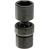 SK Tools USA 3/8" Drive, 17MM, 6 Point, Standard Swivel Impact Socket | 33367