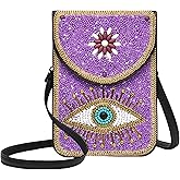 CTTOVIS Small Crossbody Bags for Women Designer Gypsy Cell Phone Bag Boho Shoulder Wallet Purse