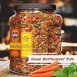Dehydrated Dried Red and Green Bell Peppers Mix by