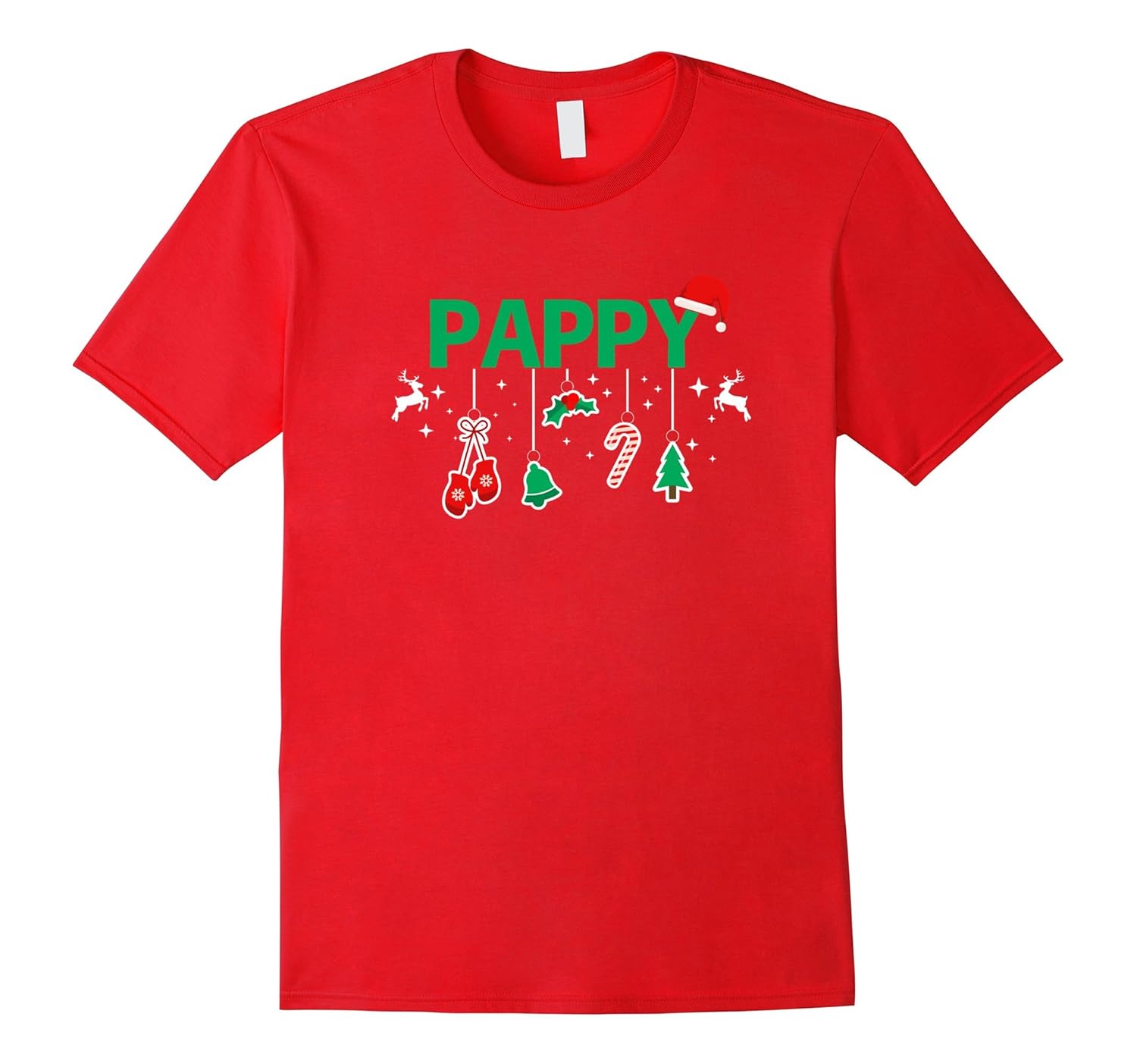 Mens Celebrate this Christmas with Pappy Xmas T Shirt-ANZ