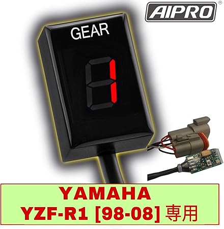 Amazon Yzf R1 専用 スピードヒーラー シフトインジケーター メーター誤差補正デバイス 車速パルス変換ユニット Aipro アイプロ スプロケ交換対応 4xv 5jj 5pw 5vy 4c8 Rn01 Rn09 Rn12 Rn19 快適セット バイク電装用ハーネス アーシング 車 バイク
