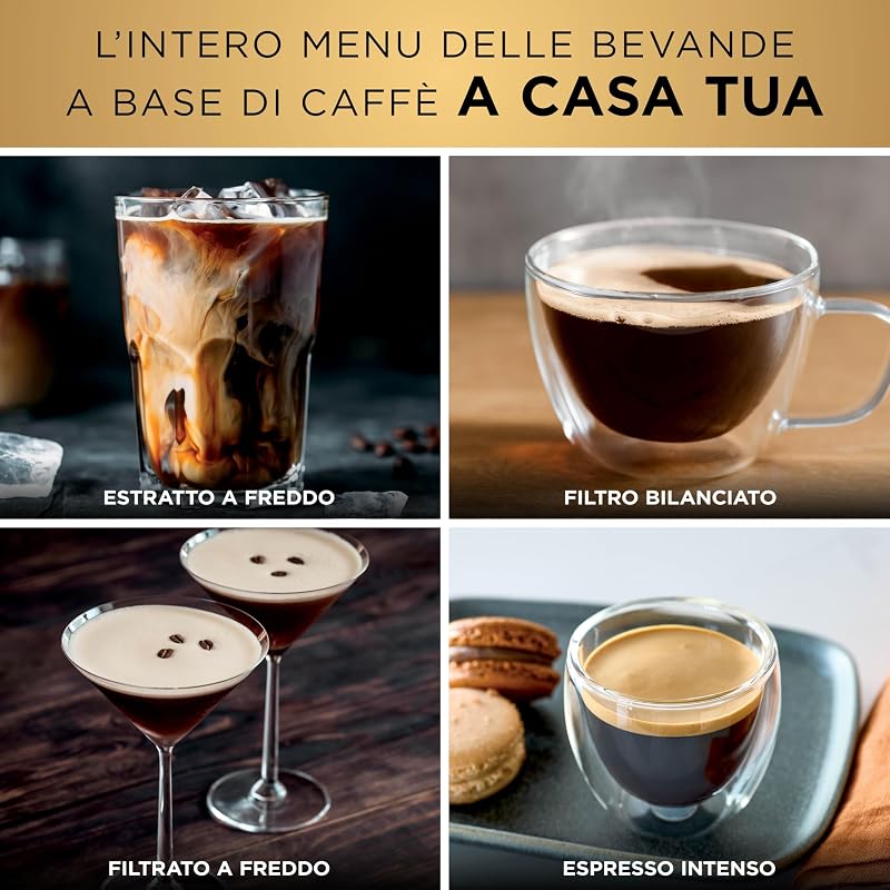 Luxe Cafè Premier, Macchina da Caffè in Grani Semi-Automatica