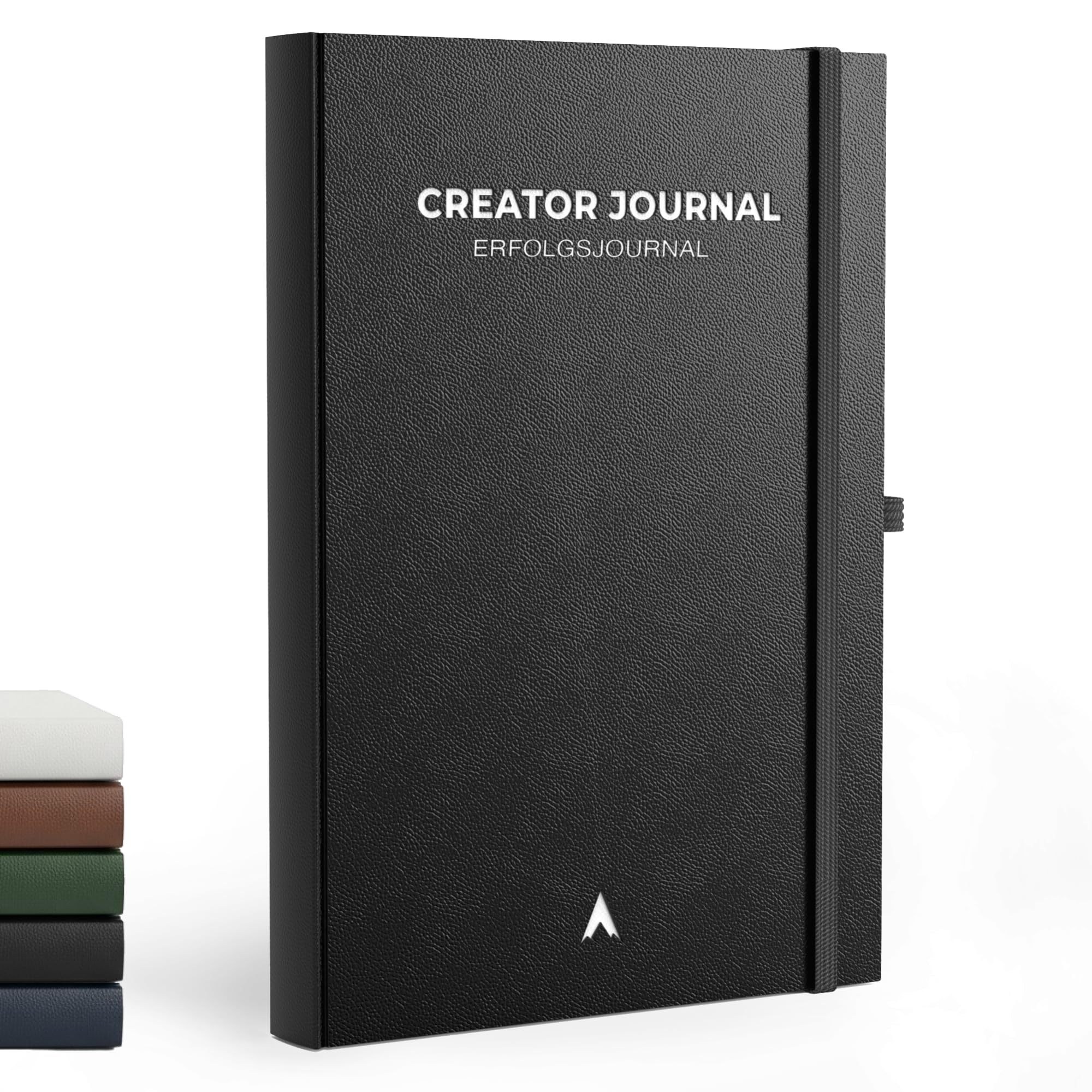 CREATOR JOURNAL - Journal Book [Original] - Success Journal for Focus, Structure & Motivation (Including Video Course) Diary for Adults, Planner, Book Journal, Daily Planner (Black)
