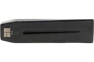 Hooyman Splitting Wedge 5 Pound Log Splitter Tool with Heavy Duty Construction, and Durable High Strength Steel for Tree Fell