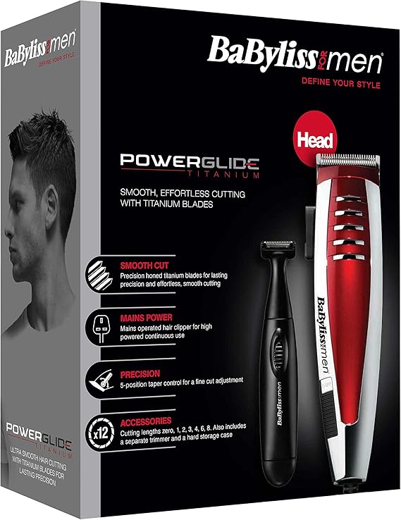 babyliss powerglide titanium hair clipper