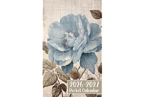 Pocket Calendar 2026-2027 for Purse: 2 Year Monthly Planner, 24 Months from January 2026 to December 2027.