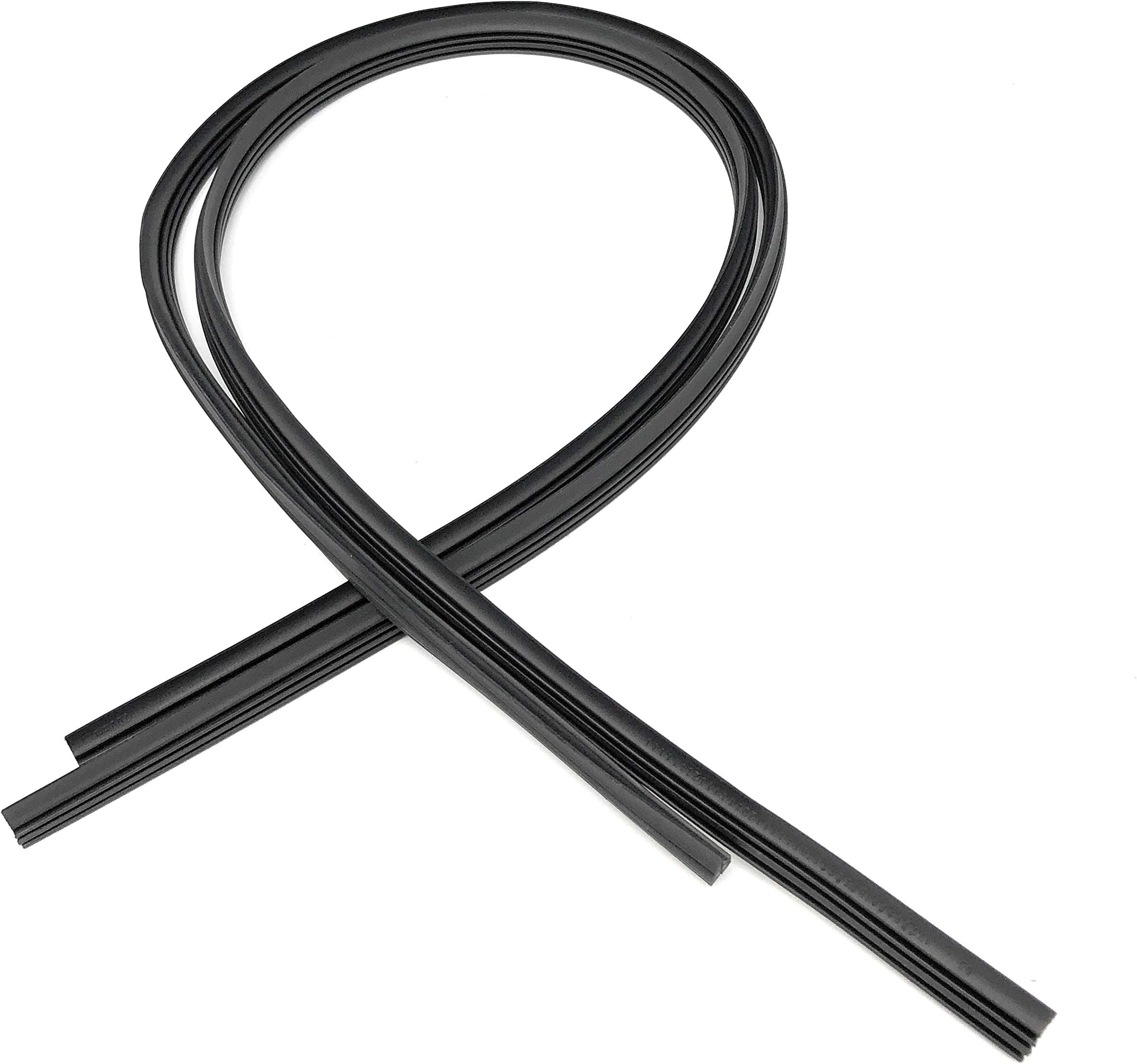 2x Replacement Rubber Wiper Blades for Bosch Aerotwin Windscreen Wipers Universal,