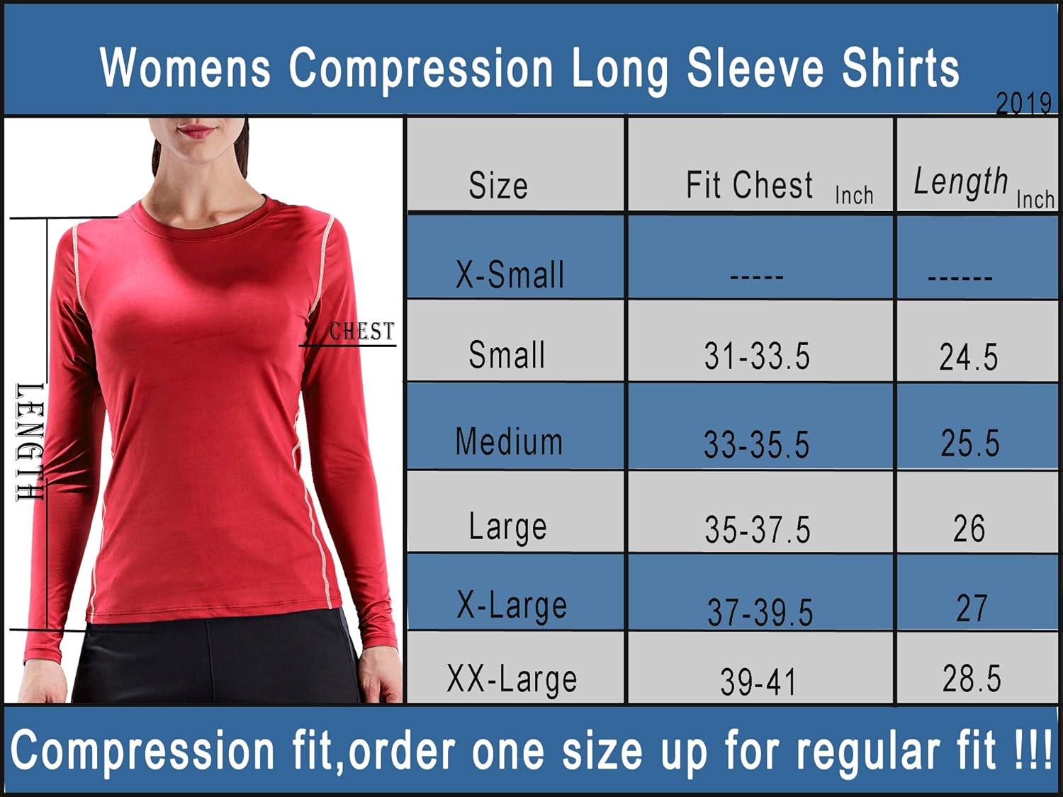 Cadmus Women's 3 Pack Running Compression Long Sleeve T Shirt: Clothing