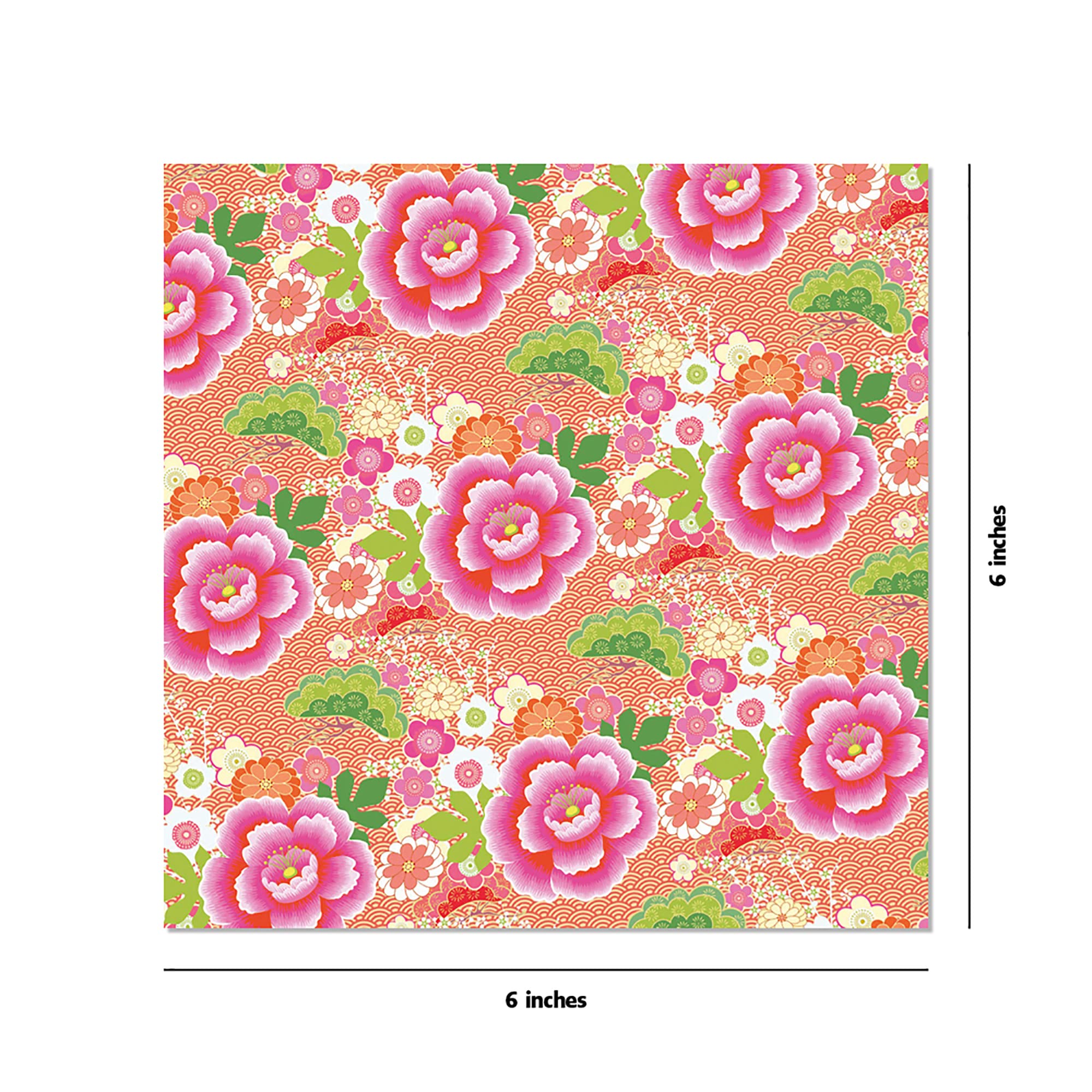 Origami Paper 500 sheets Japanese Washi Patterns 6