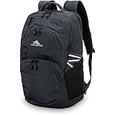 High Sierra Swoop SG Backpack, Travel or Work Laptop Bookbag with Drop Protection Pocket, and Tablet Sleeve, One Size, Mercury