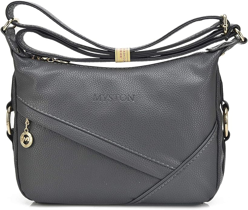 YouNuo Womens Fashion Leather Crossbody Purse Medium Size Crossbody