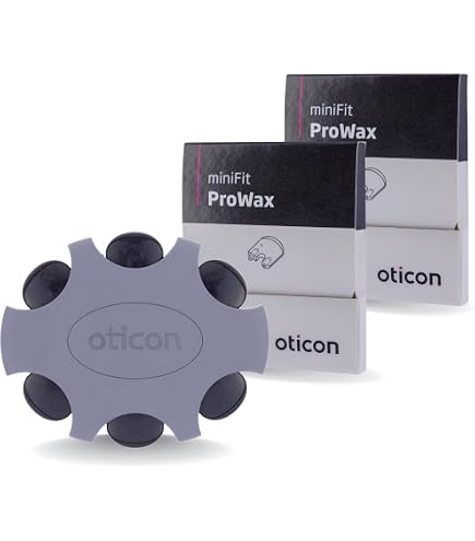 3 Packs Oticon ProWax Mini Fit Hearing Aid Filters – 18 Filters Total (BTE)