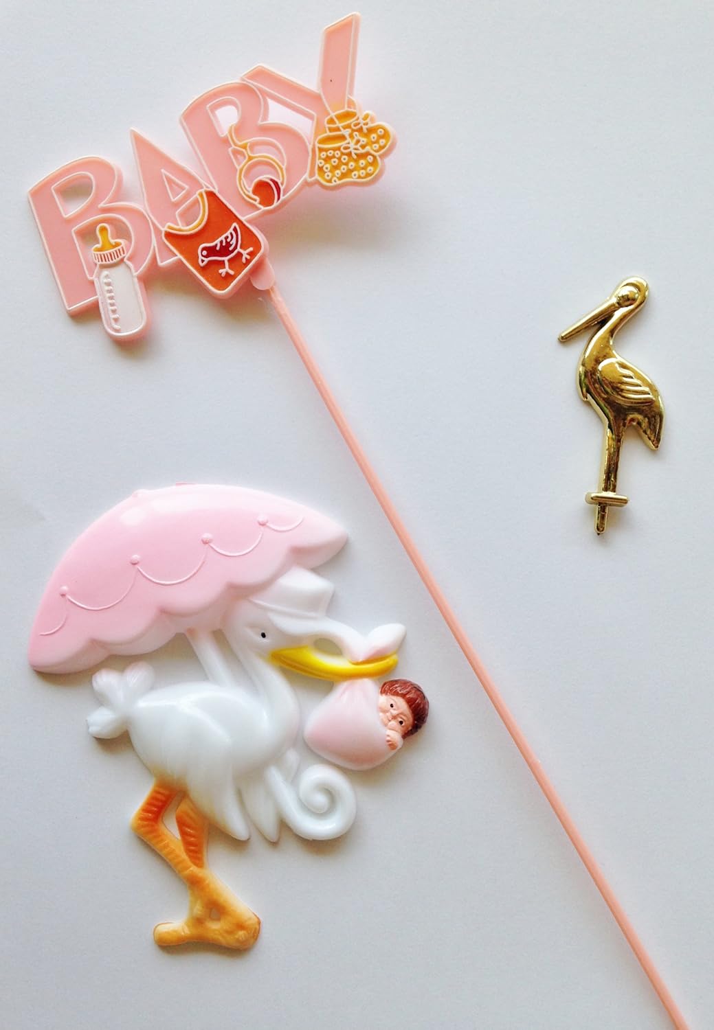 vintage baby shower cake