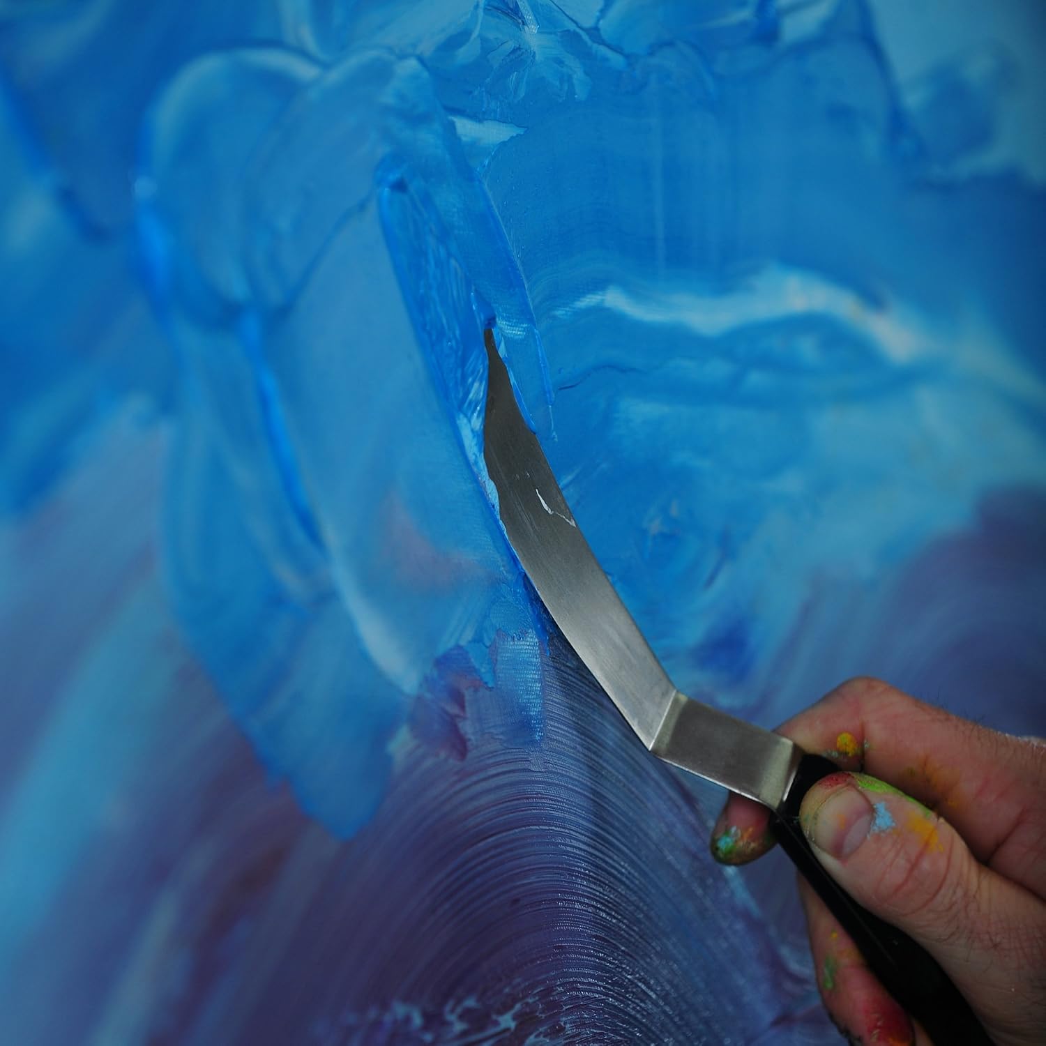 Liquitex Professional Freestyle Large Painting Knife No. 17, Multi-coloured - Image 4