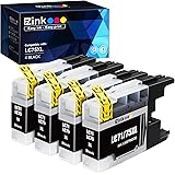E-Z Ink (TM) Compatible Ink Cartridge Replacement for Brother LC-75 XL LC75 XL LC-71 XL LC71XL High Yield to use with MFC-J65