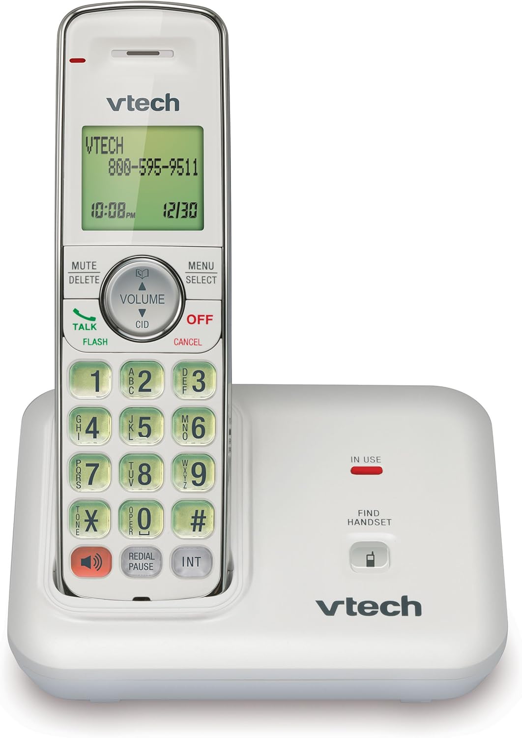 VTech -Cordless Phone with Caller ID, Expandable up to 5 Handsets, Wall-Mountable : Electronics