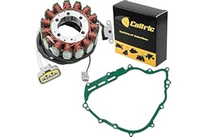 Caltric Stator & Gasket Compatible with Yamaha Grizzly 700 Yfm700Fg 4Wd Fi Eps 2007-2015