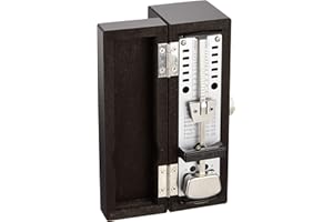 Wittner Taktell Wooden Super-Mini Metronome in Black Matte Wood