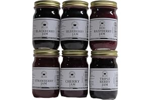 SCHERGER'S KETTLE - SHIPSHEWANA, IN Our Berry Favorites Gift Box (6-4.5 oz jars in a gift box)